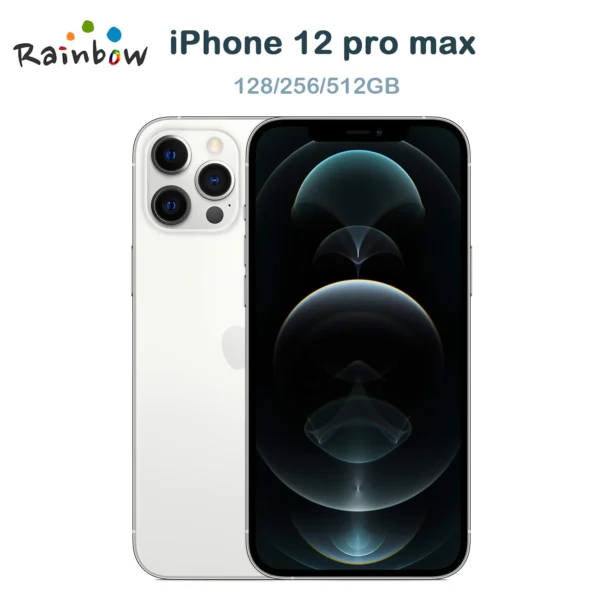 Original Apple iPhone 12 Pro Max 5G LTE Mobile Phone 6.7'' 6GB&128/256/512GB IOS A14 Bionic Hexa Core Triple 12MP Cellphone - AliExpress 509