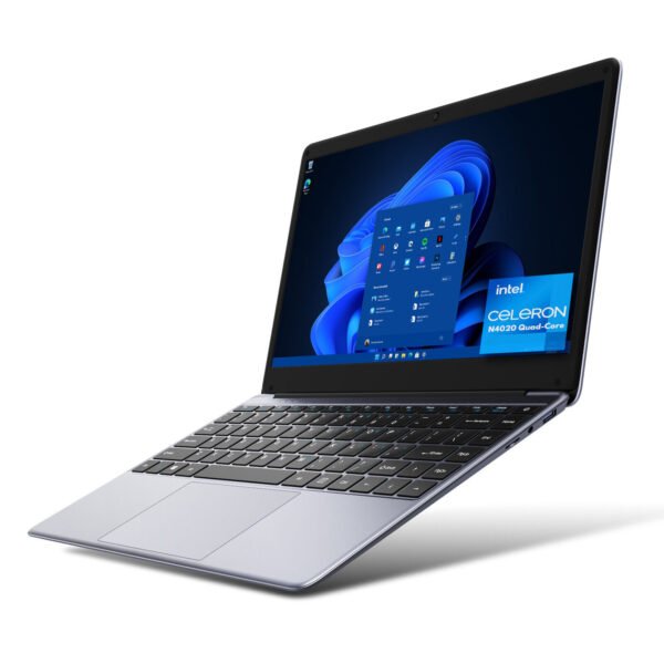 CHUWI- 14.1" Laptop - Intel Celeron 2.8GH- 8GB Memory - 256GB SSD-HDMI Gray - Image 13