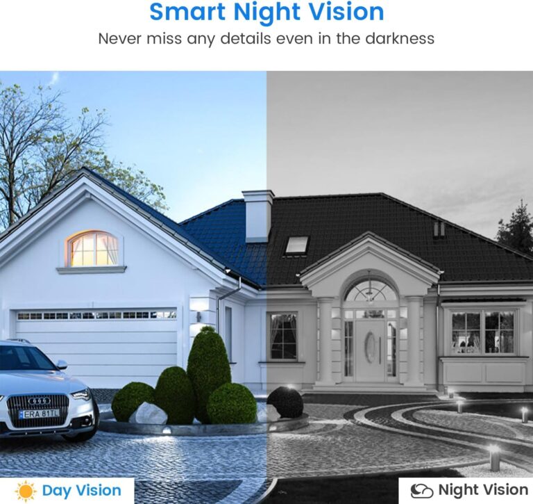 SUNNYJANE Wireless 1080p Video Doorbell Camera, AI Human Detection, Live View, 2-Way Audio Included Chime, Night Vision, 2.4G Wi-Fi, Cloud Storage, Indoor/Outdoor Surveillance Cam (Black)  Tools & Home Improvement - Image 20